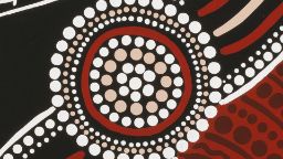 A snippet of artwork Awabakal by artist Michelle Searle