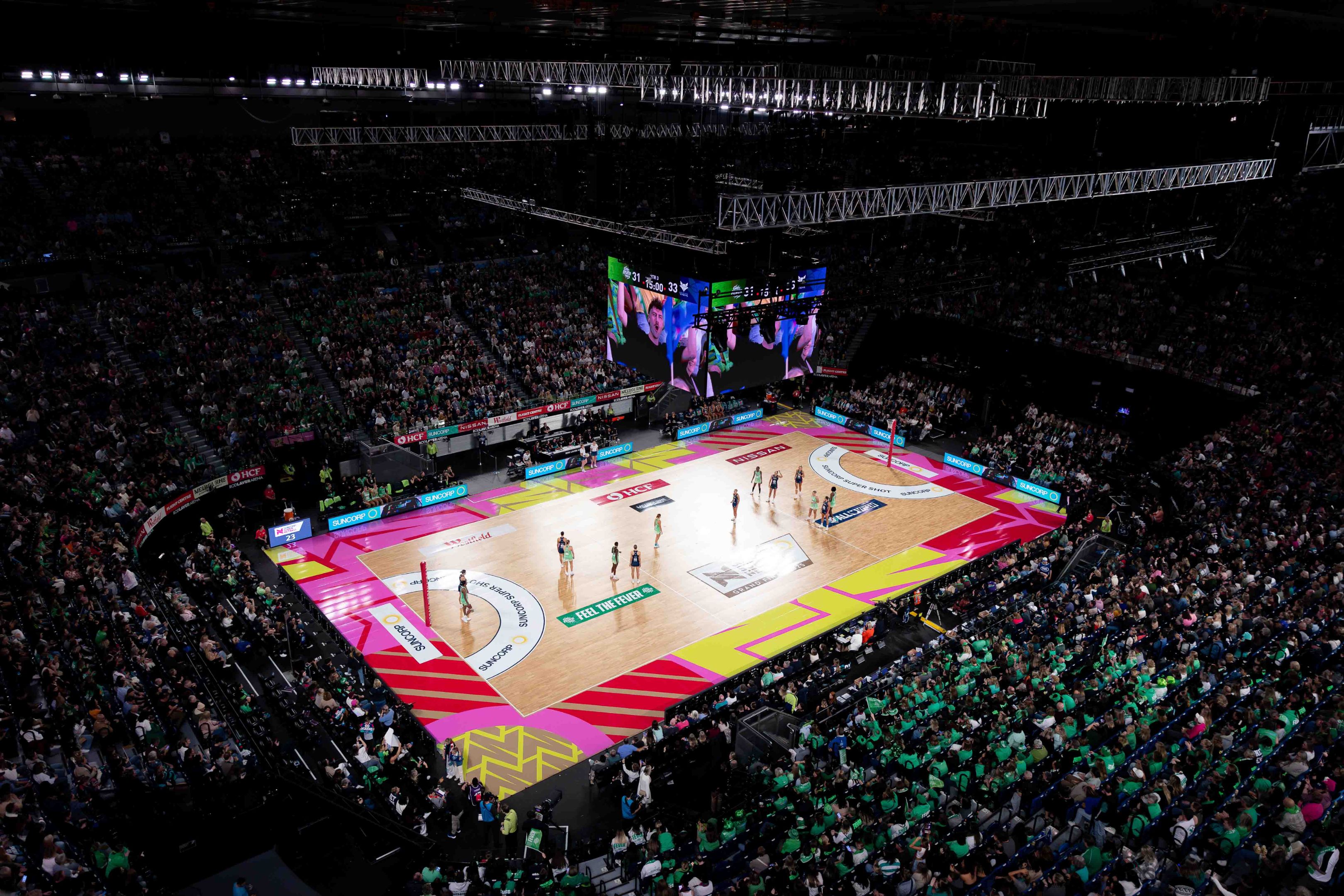 2025 Suncorp Super Netball Grand Final at Rod Laver Arena.