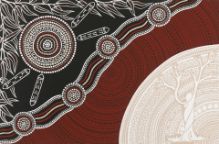 Artwork "Awabakal" by artist Michelle Searle