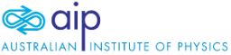 Logo for the Australian Institute of Physics