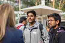International students are shown around the Hawthorn campus 