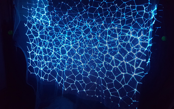 abstract design projection