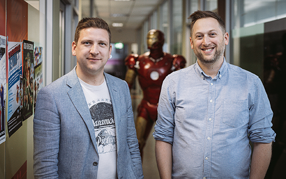 Liam Burke and Mark Hellinger.