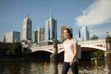 Walking in the Melbourne Sunshine