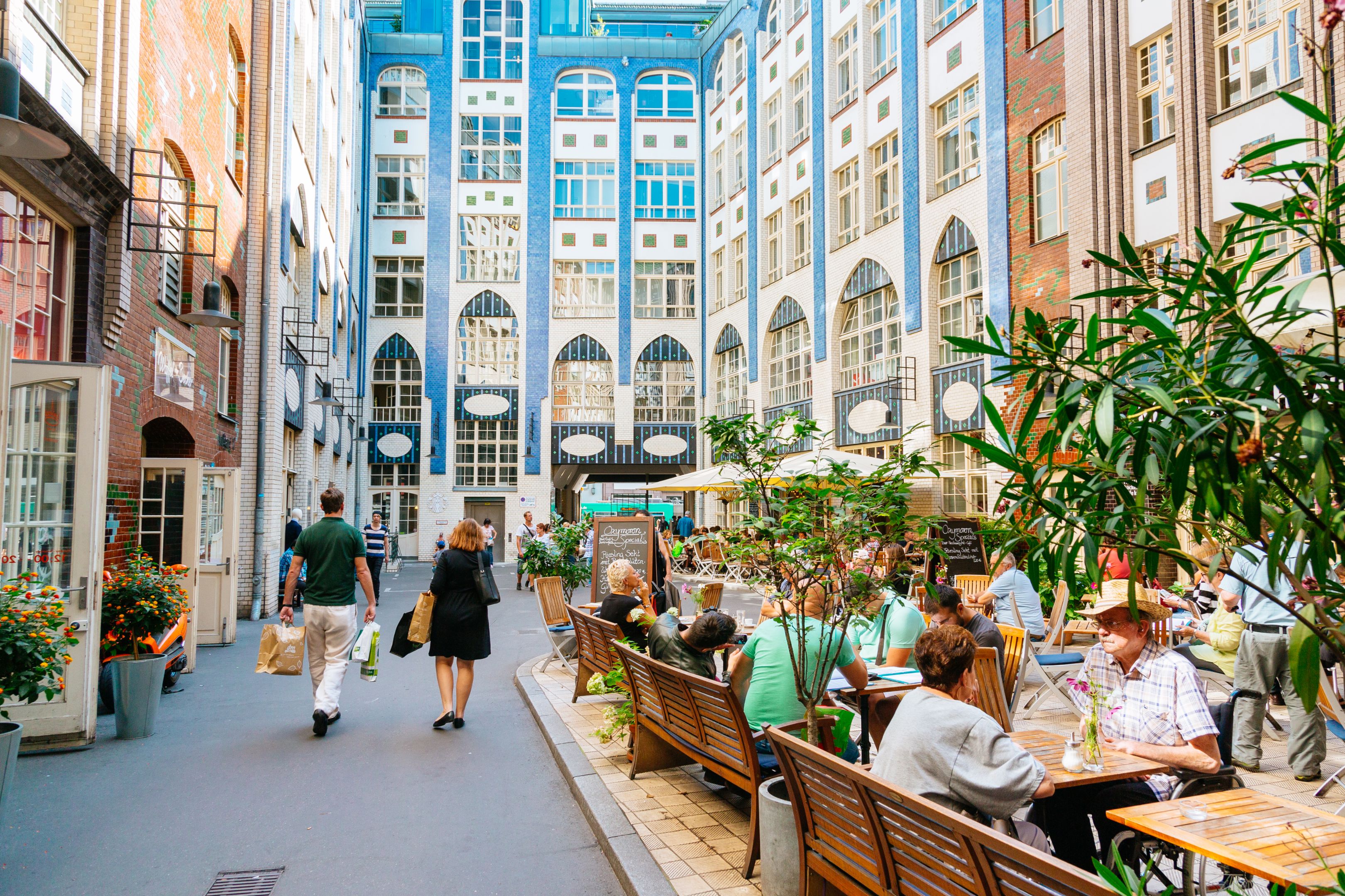 Hackesche Hoefe, Berlin.