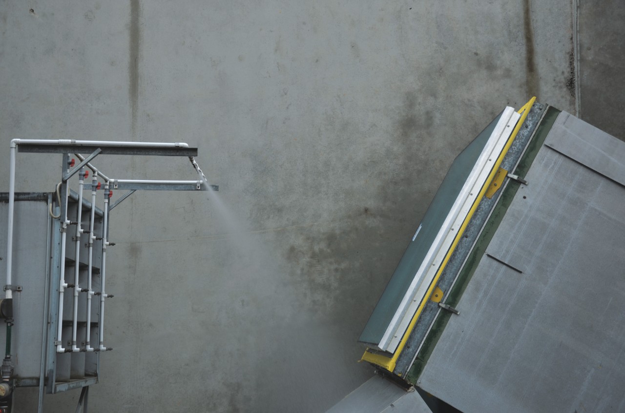 Water testing to AS4285 water leak test