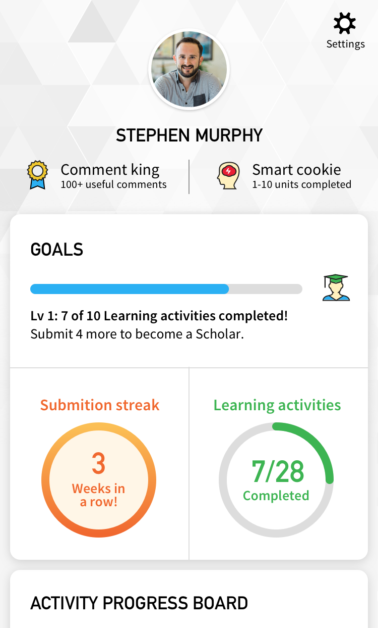 FSDLL Project mLearning cert IV courses