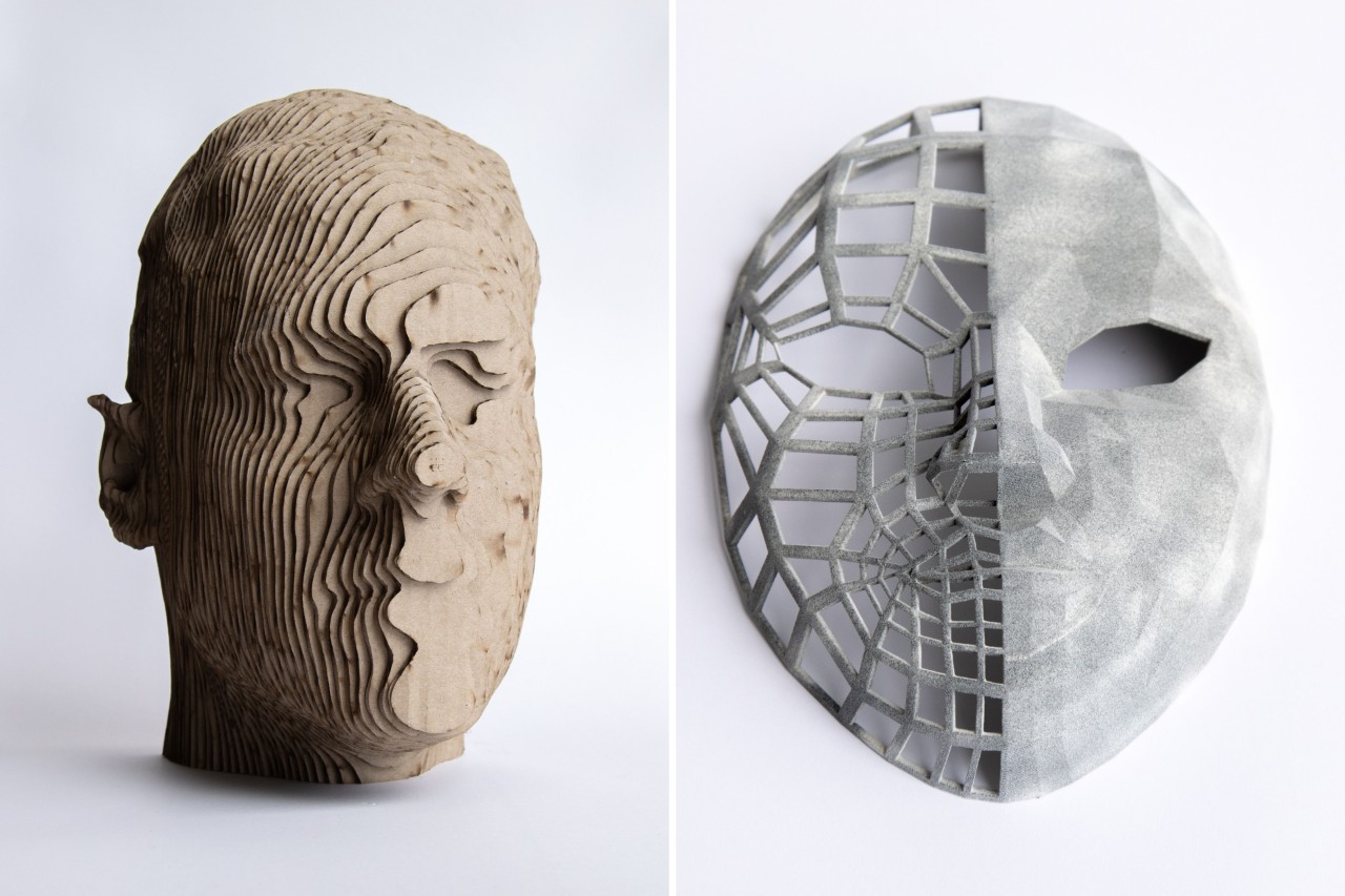 Master of Design student work for 3d printing and scanning subject.