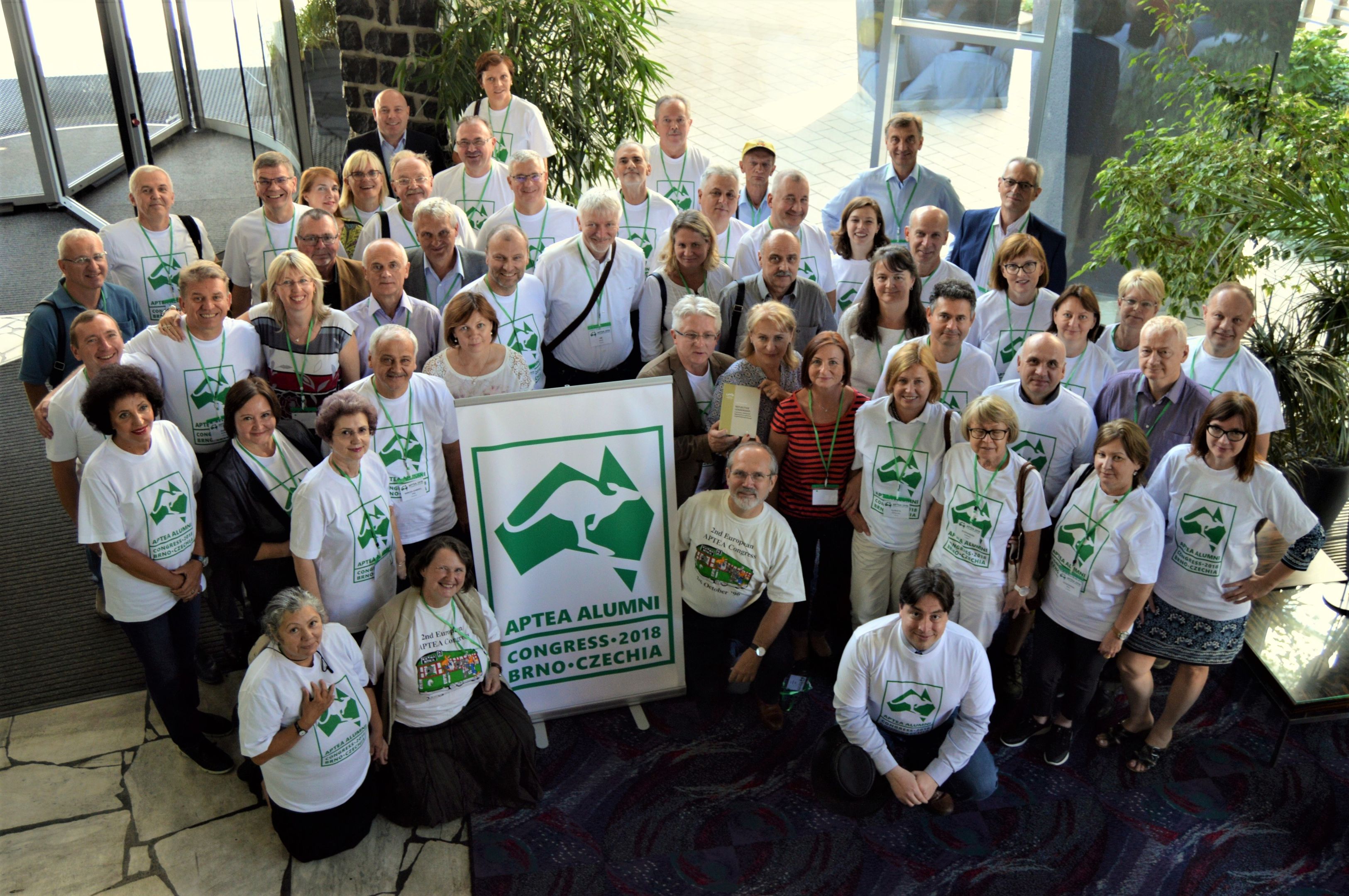 Delegates at Australian Program of Training for Eurasia (APTEA) 2018 Congress in Brno