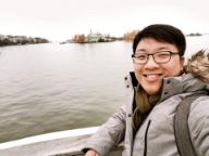 Selfie of alum Lim Jim Hong in Sarawak