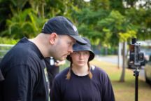 Swinburne vocational film and TV students on location in Darwin 