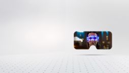 Student wearing clear glasses.